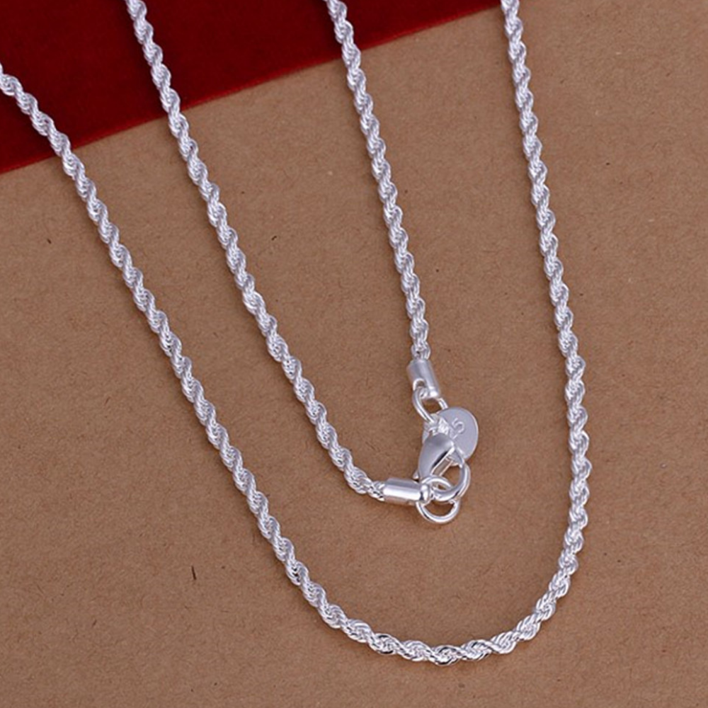 Silver 925 Thin Chains for Pendants