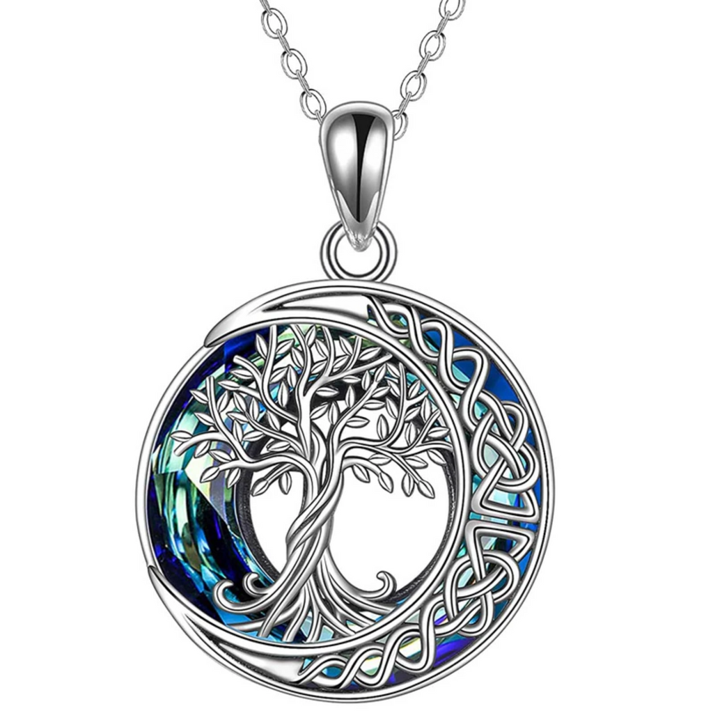 Maya's Grace Tree of Life Necklace - Memorial Keepsake Jewelry for Ashes