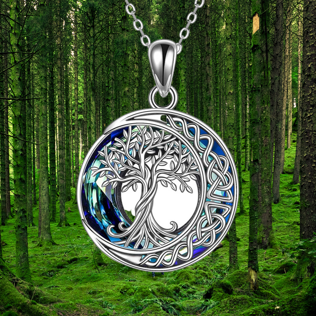 Maya's Grace Tree of Life Necklace - Memorial Keepsake Jewelry for Ashes