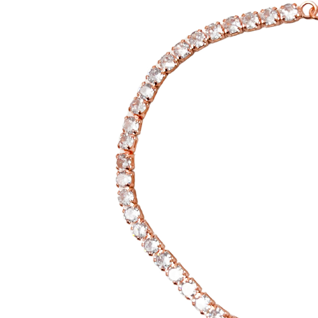 Maya's Grace Adjustable Diamond Bracelet - Gold, Silver & Rose Gold Elegance