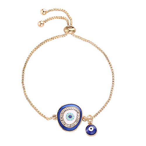 Evil Eye Blue Stones Amulet Bracelet