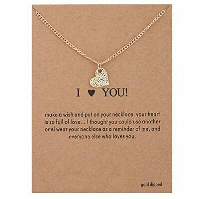 I  Love You Heart  Pendant Necklace