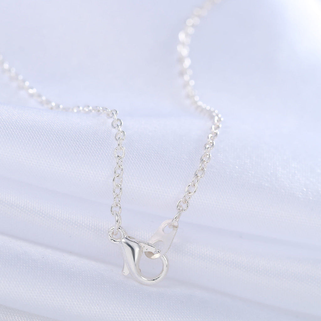Maya's Grace Infinity Love Charm Necklace for Women in Silver and Gold